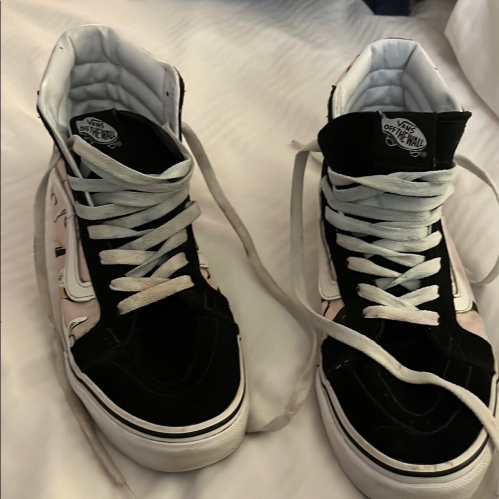 Vans Classic Black and White High-Tops